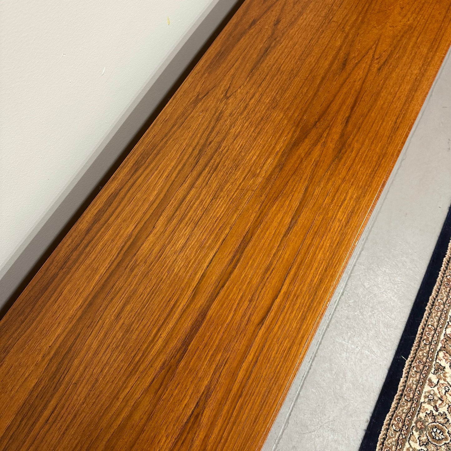 Mid-Century Modern Teak 9 Drawers Dresser