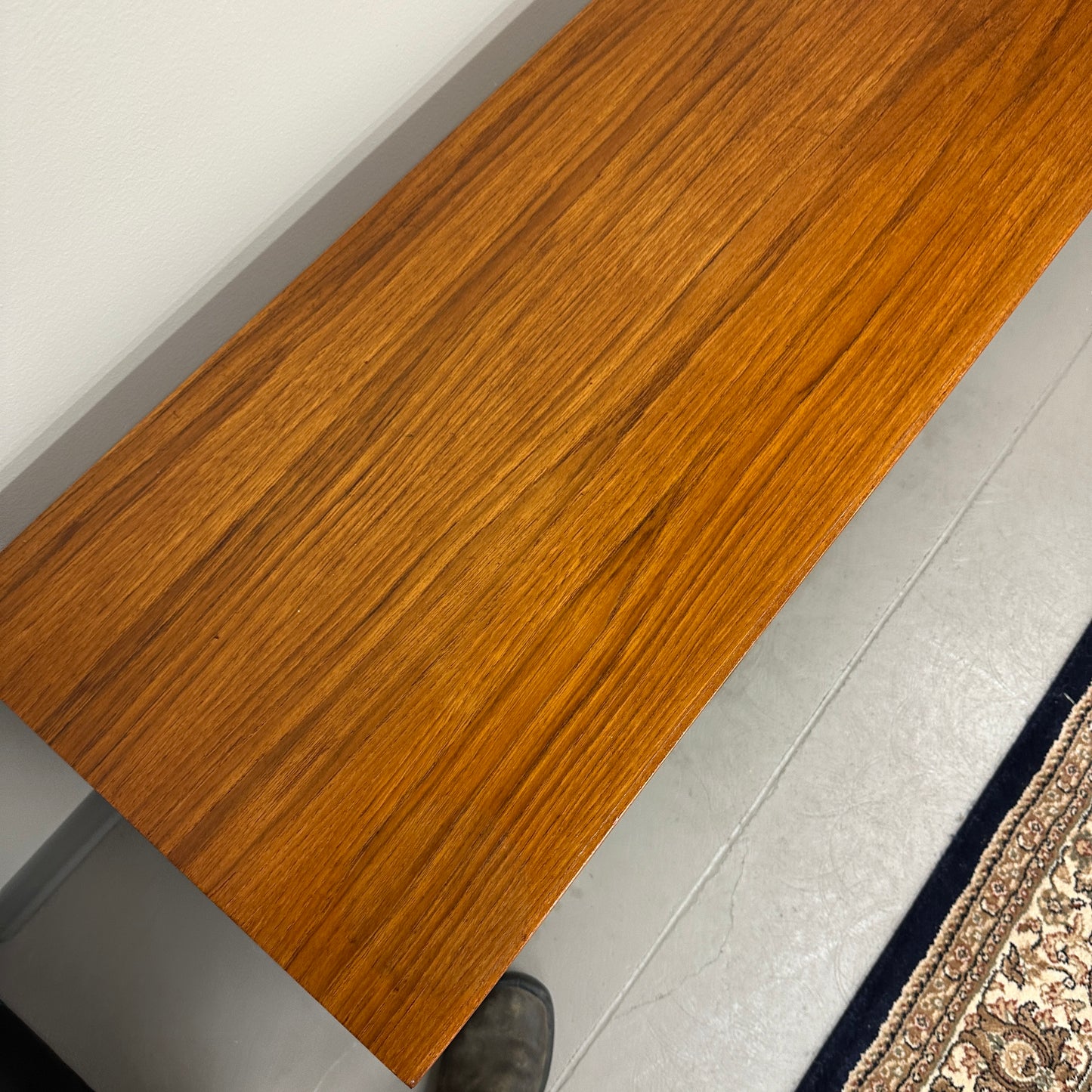 Mid-Century Modern Teak 9 Drawers Dresser
