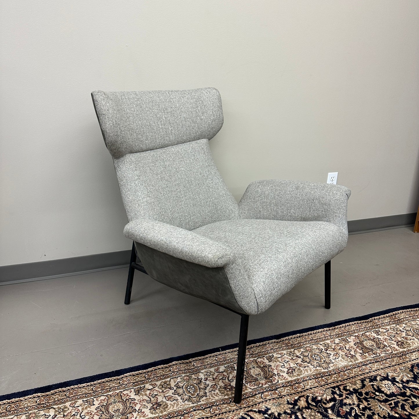 Anson Grey Chair - Nubuck by Four Hands
