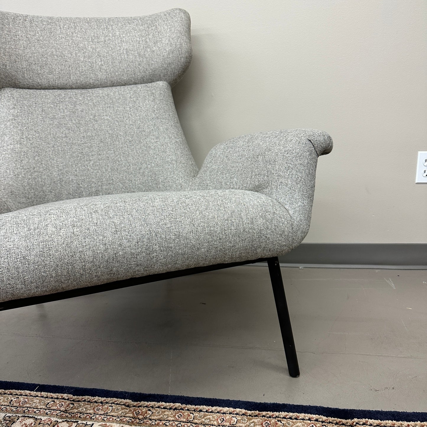 Anson Grey Chair - Nubuck by Four Hands