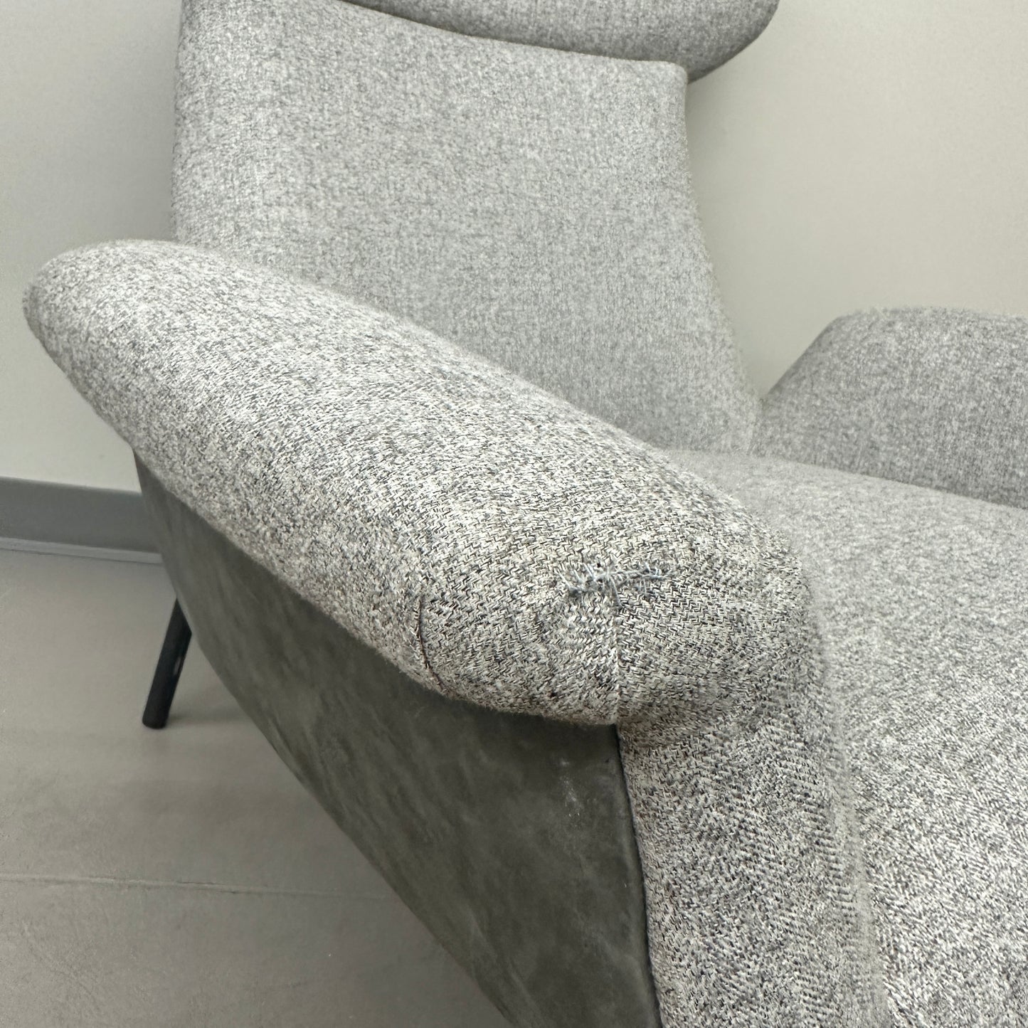 Anson Grey Chair - Nubuck by Four Hands