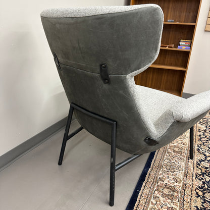 Anson Grey Chair - Nubuck by Four Hands