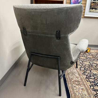 Anson Grey Chair - Nubuck by Four Hands