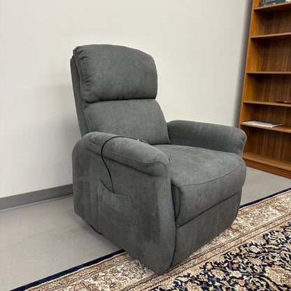 Dark Grey Lift Recliner Chair