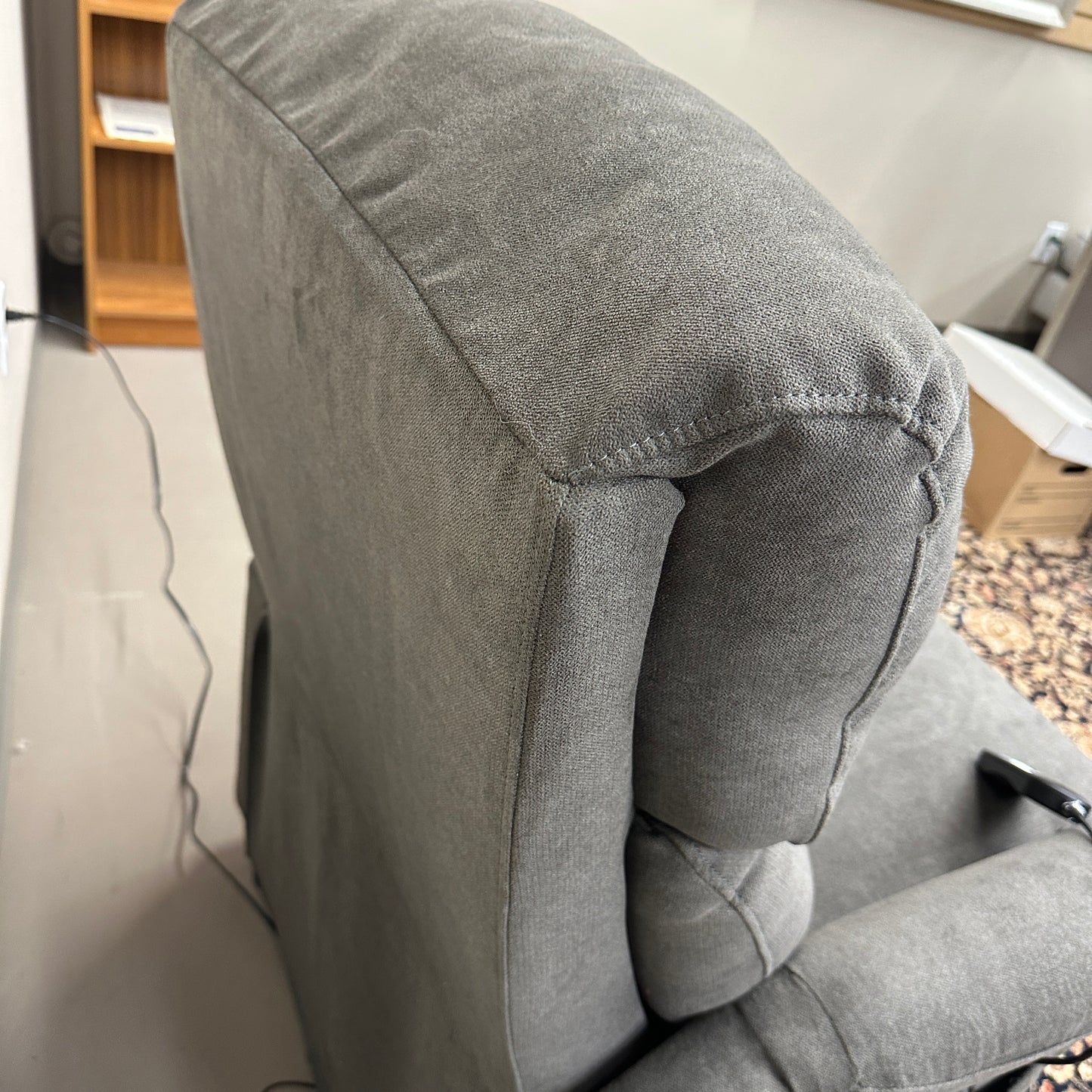 Dark Grey Lift Recliner Chair