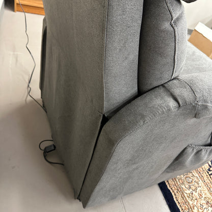 Dark Grey Lift Recliner Chair
