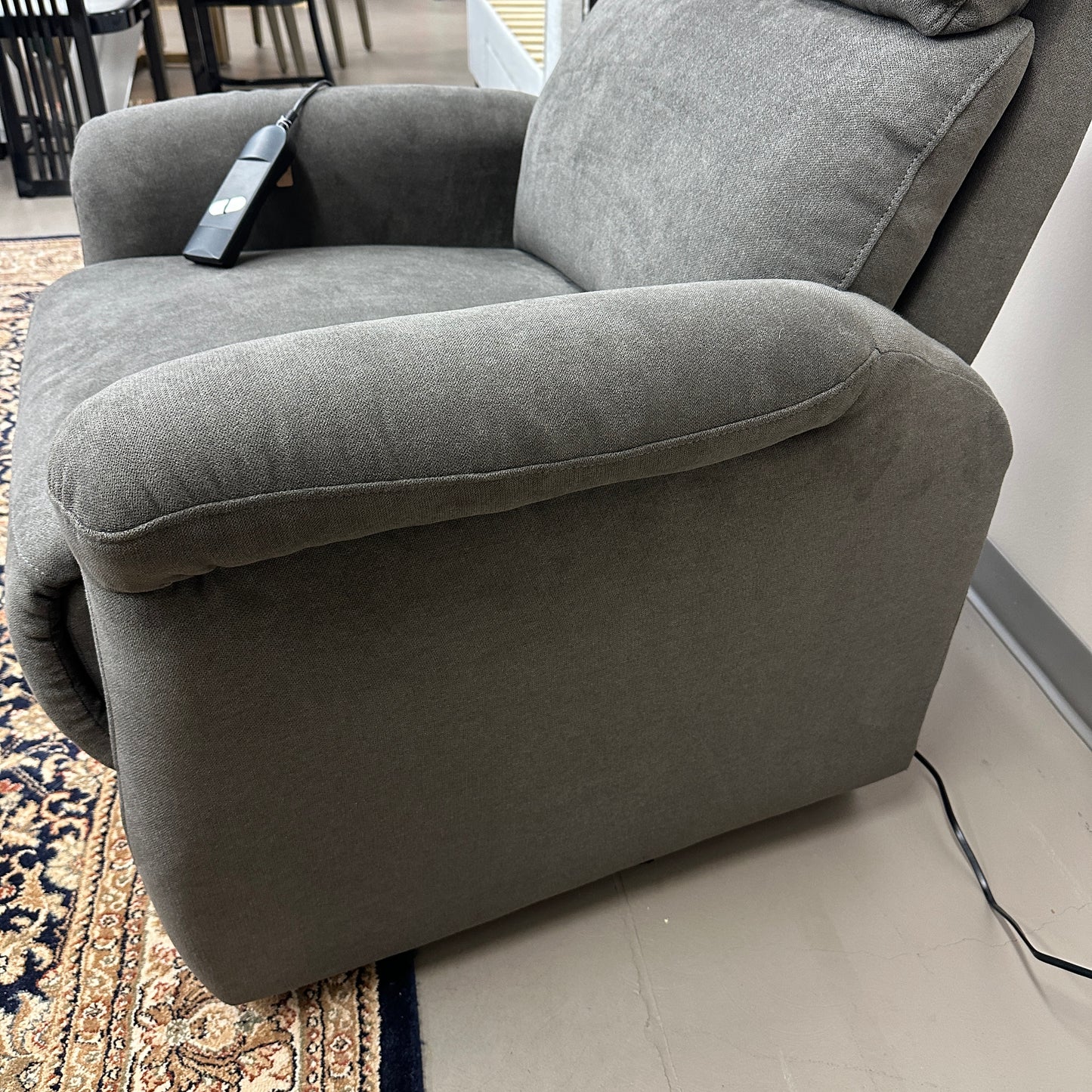 Dark Grey Lift Recliner Chair