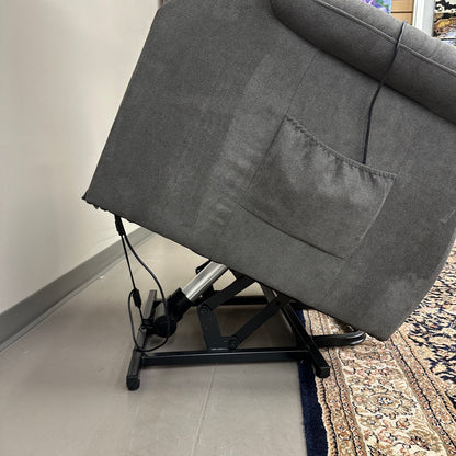 Dark Grey Lift Recliner Chair