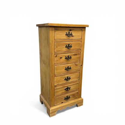 Vintage Tall 7 Drawers Dresser