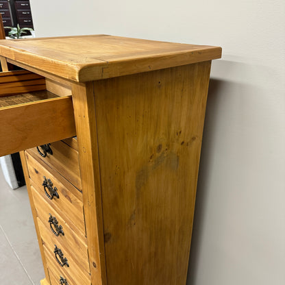 Vintage Tall 7 Drawers Dresser