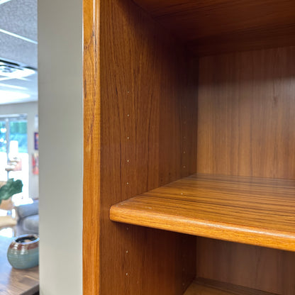 Mid-Century Danish Bookcase - 2 pieces