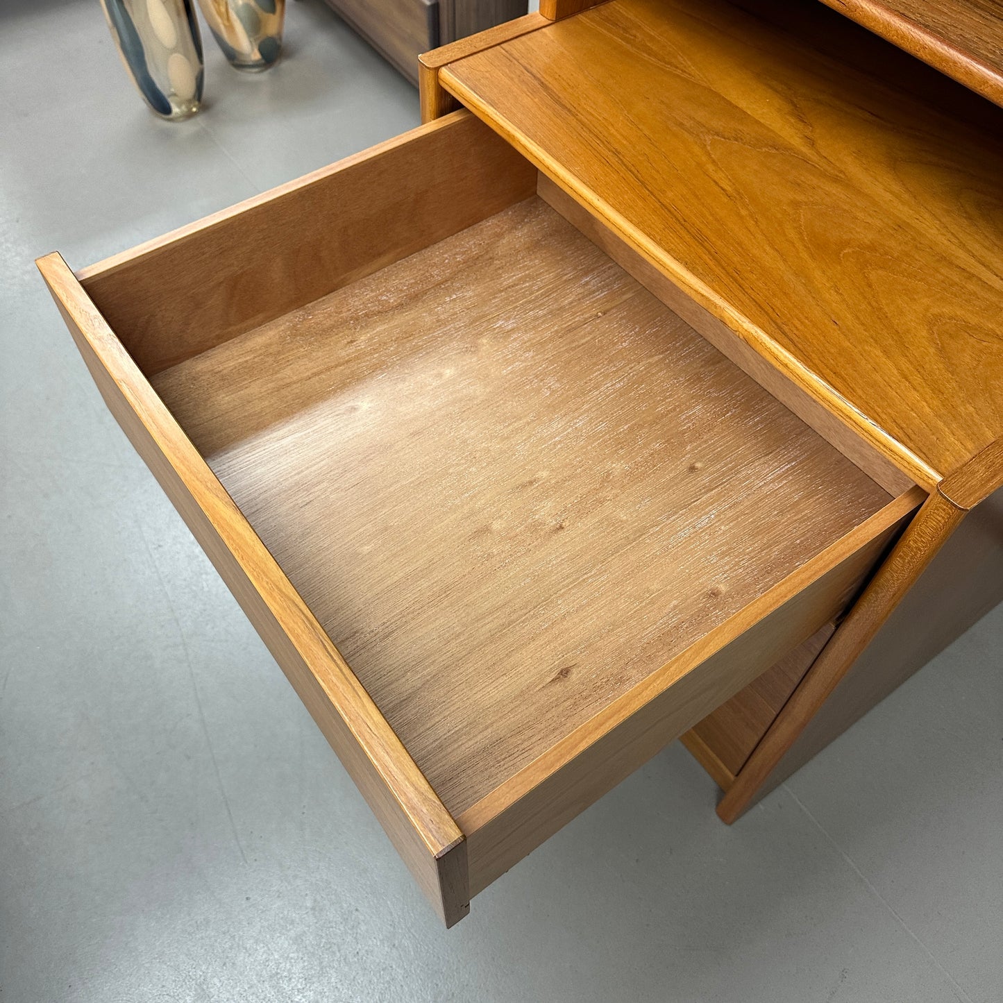 Mid-Century Danish Bookcase - 2 pieces