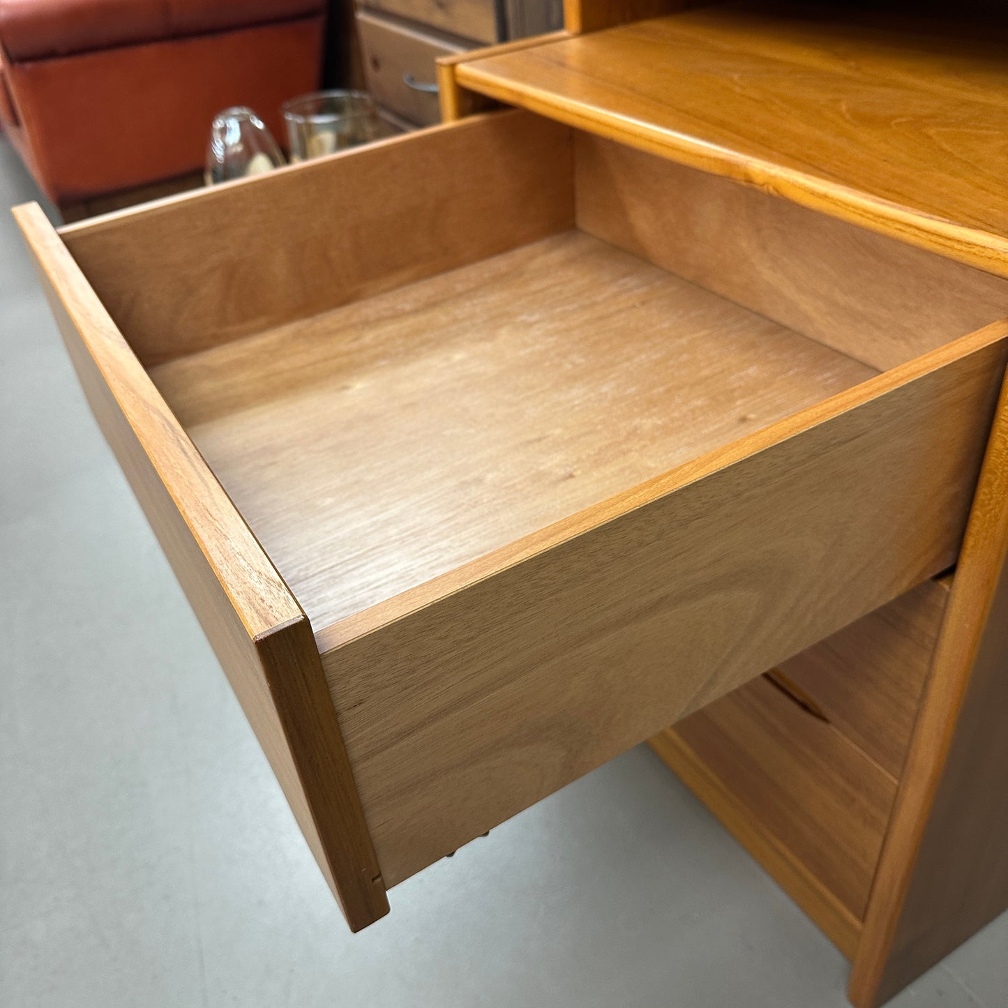 Mid-Century Danish Bookcase - 2 pieces