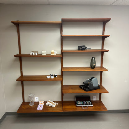 1960s Mid-Century Modern Danish Teak Wall Unit