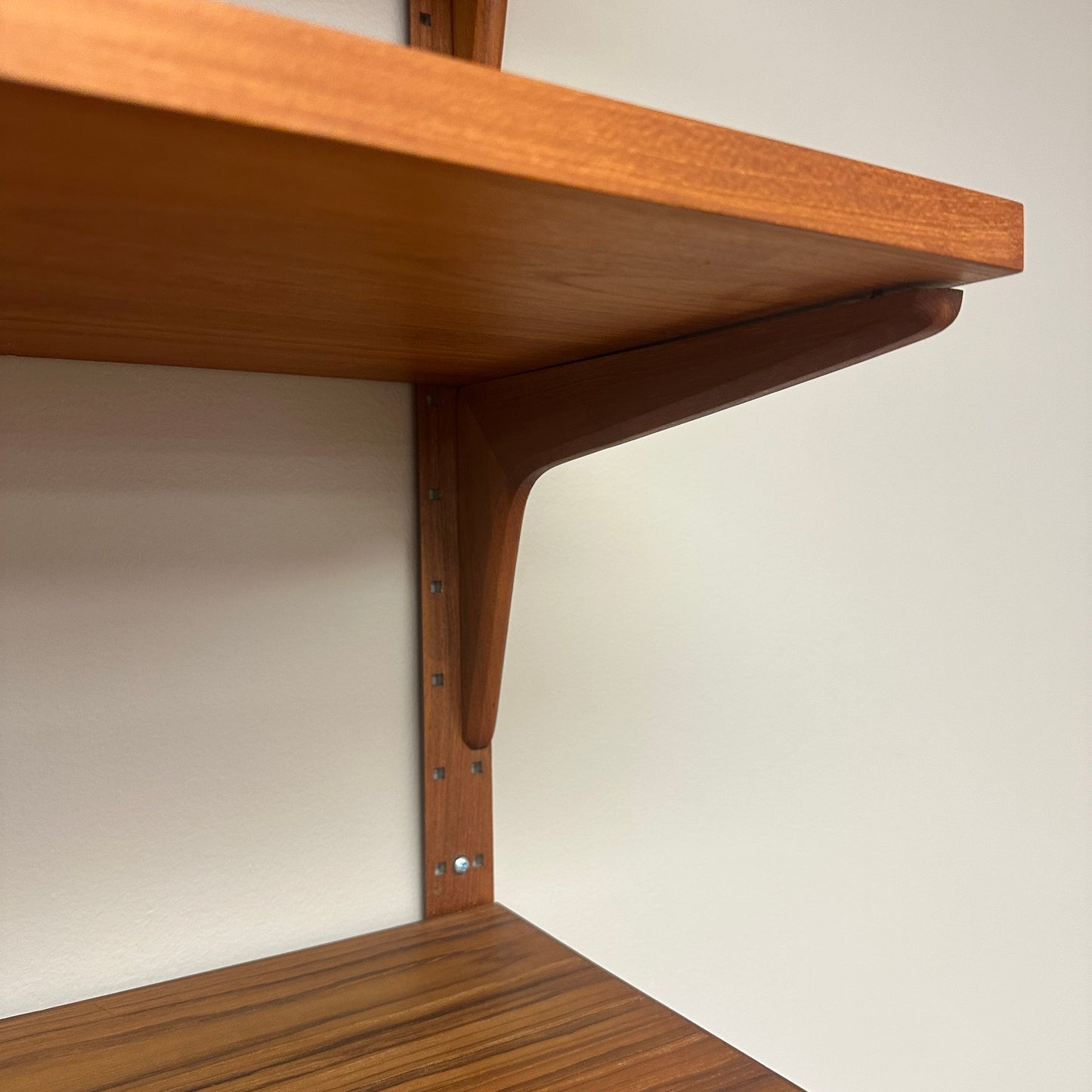 1960s Mid-Century Modern Danish Teak Wall Unit