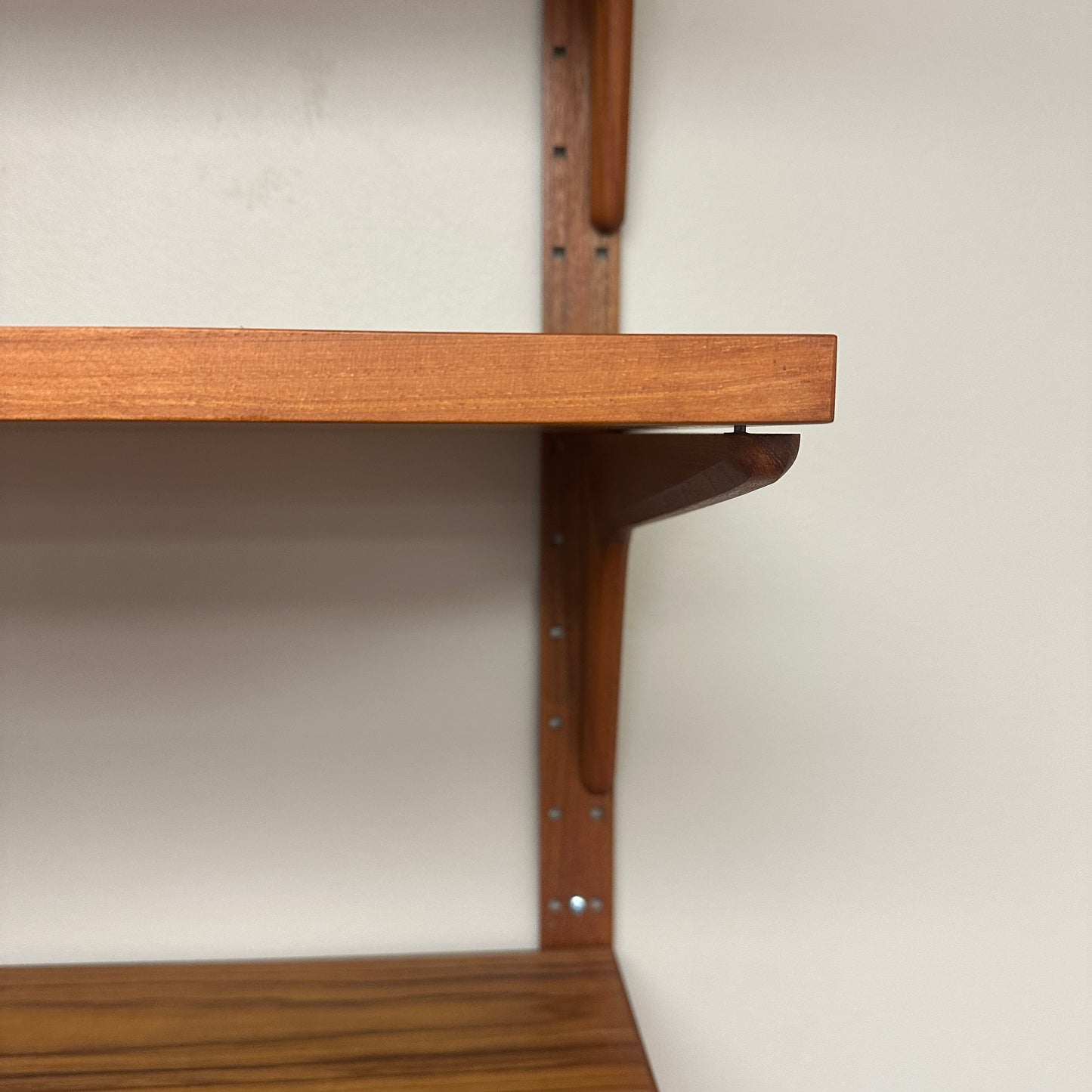 1960s Mid-Century Modern Danish Teak Wall Unit