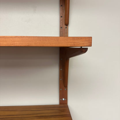 1960s Mid-Century Modern Danish Teak Wall Unit