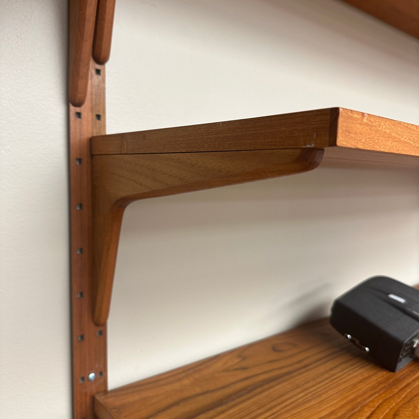 1960s Mid-Century Modern Danish Teak Wall Unit