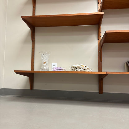 1960s Mid-Century Modern Danish Teak Wall Unit