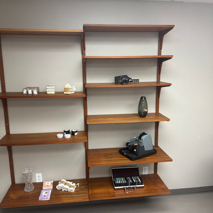 1960s Mid-Century Modern Danish Teak Wall Unit