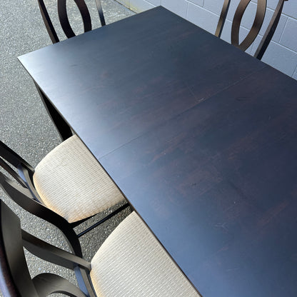 Canadel Quickship Gray 7-Piece Dining Set