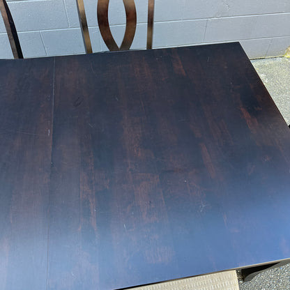 Canadel Quickship Gray 7-Piece Dining Set