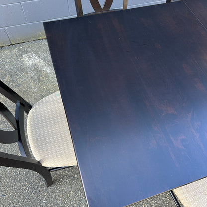 Canadel Quickship Gray 7-Piece Dining Set