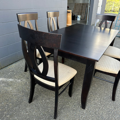 Canadel Quickship Gray 7-Piece Dining Set
