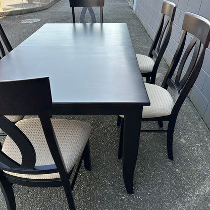 Canadel Quickship Gray 7-Piece Dining Set