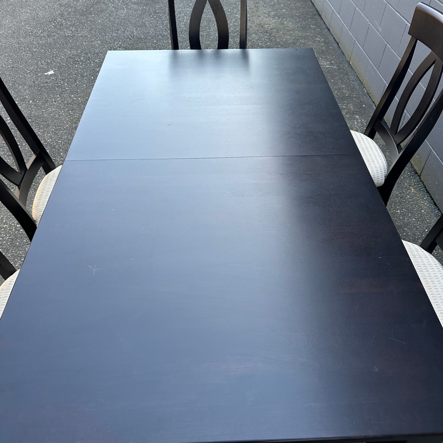 Canadel Quickship Gray 7-Piece Dining Set