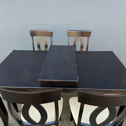 Canadel Quickship Gray 7-Piece Dining Set
