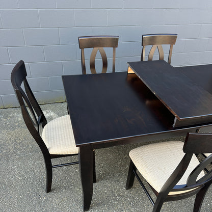 Canadel Quickship Gray 7-Piece Dining Set
