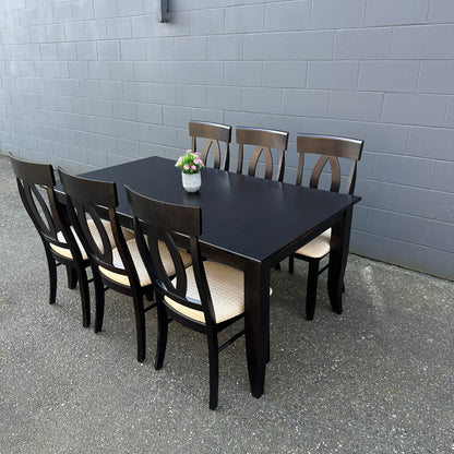Canadel Quickship Gray 7-Piece Dining Set
