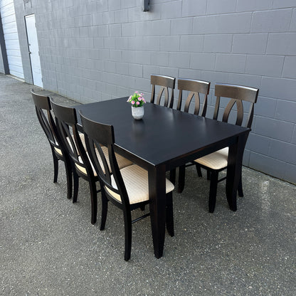 Canadel Quickship Gray 7-Piece Dining Set