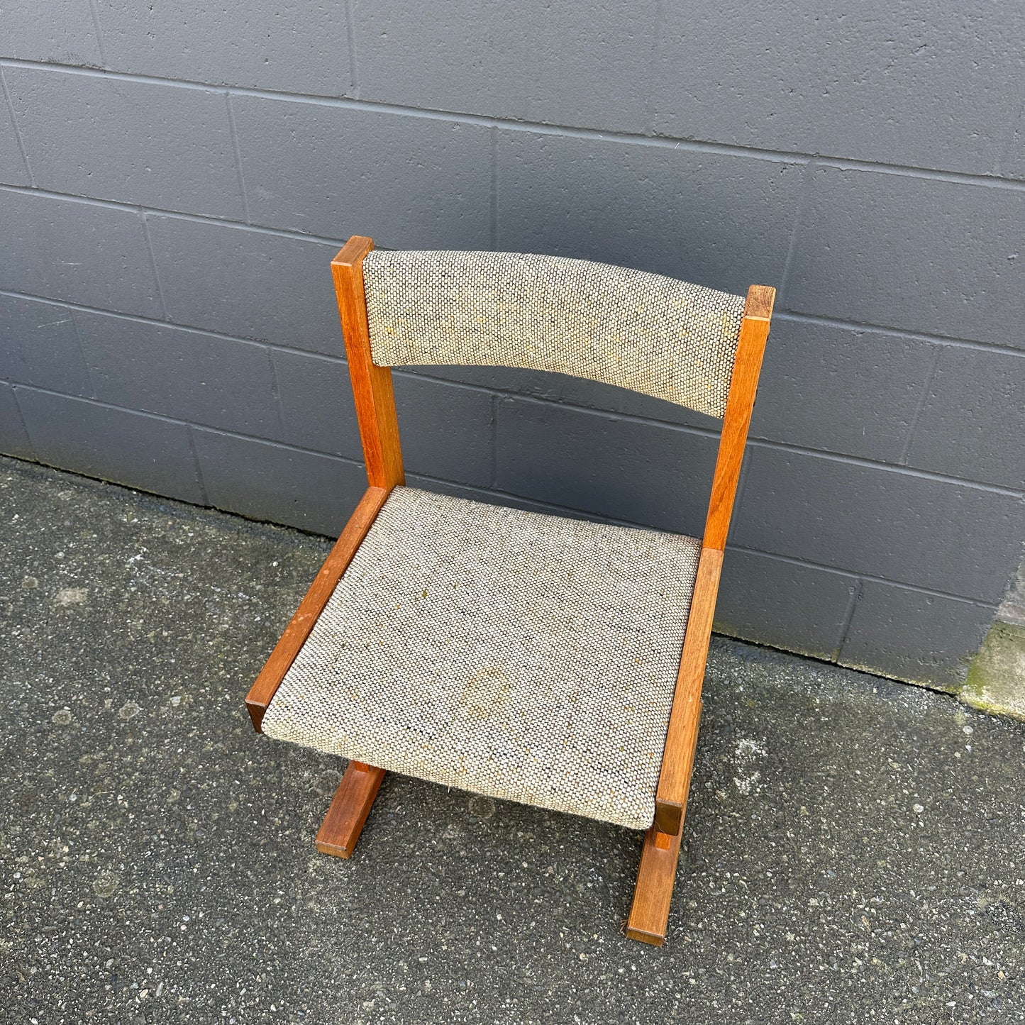 Rare MCM Danish Teak & Tile Dining Set – Poul H. Poulsen for Gangsø Møbler (7-Piece)