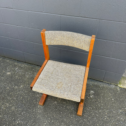 Rare MCM Danish Teak & Tile Dining Set – Poul H. Poulsen for Gangsø Møbler (7-Piece)