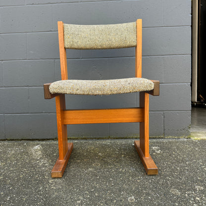 Rare MCM Danish Teak & Tile Dining Set – Poul H. Poulsen for Gangsø Møbler (7-Piece)