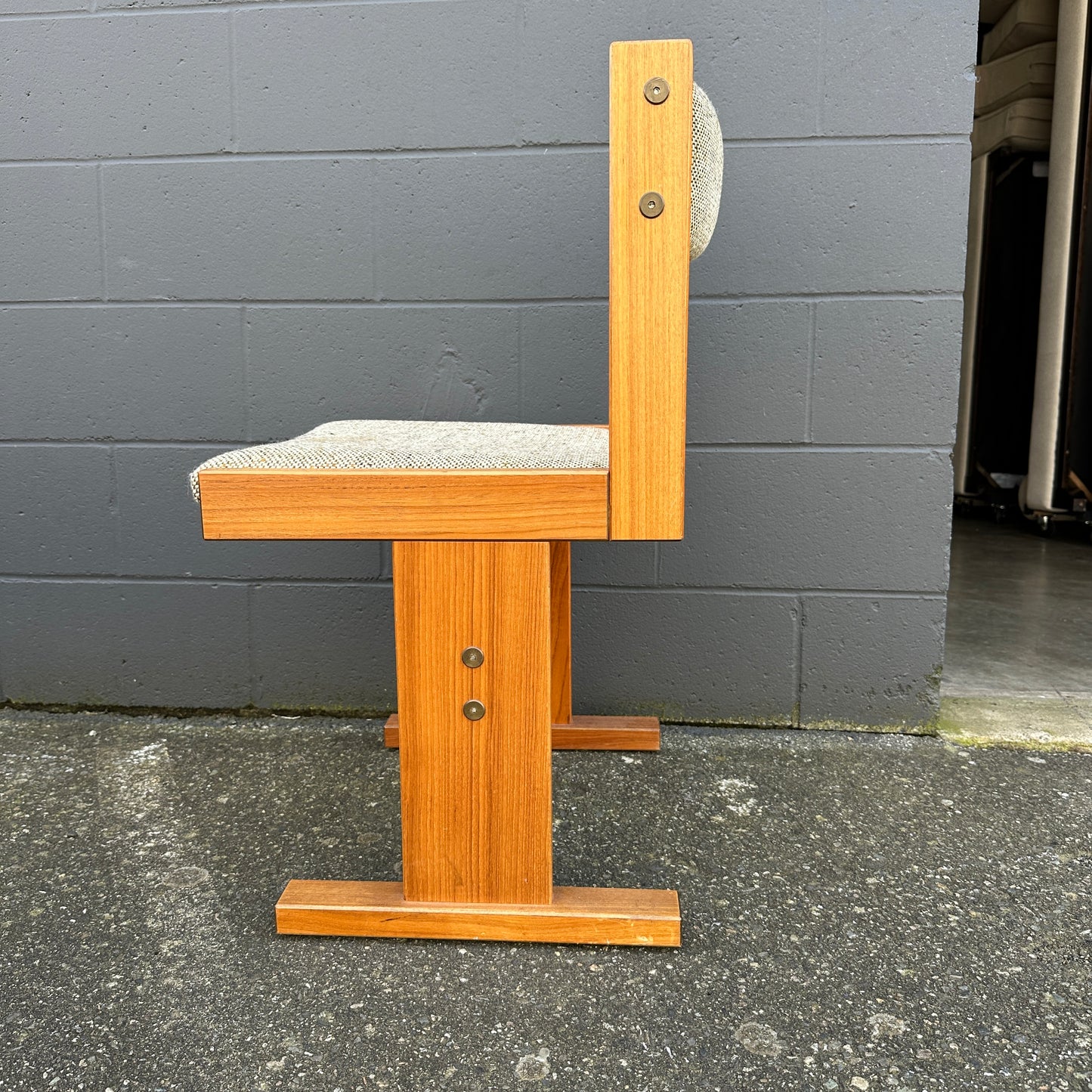 Rare MCM Danish Teak & Tile Dining Set – Poul H. Poulsen for Gangsø Møbler (7-Piece)