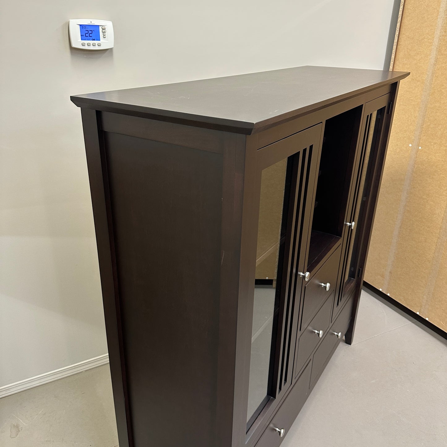 Fusion Sideboard Winerack - Solid Wood