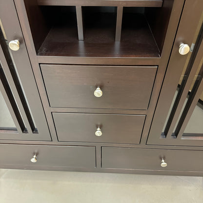 Fusion Sideboard Winerack - Solid Wood