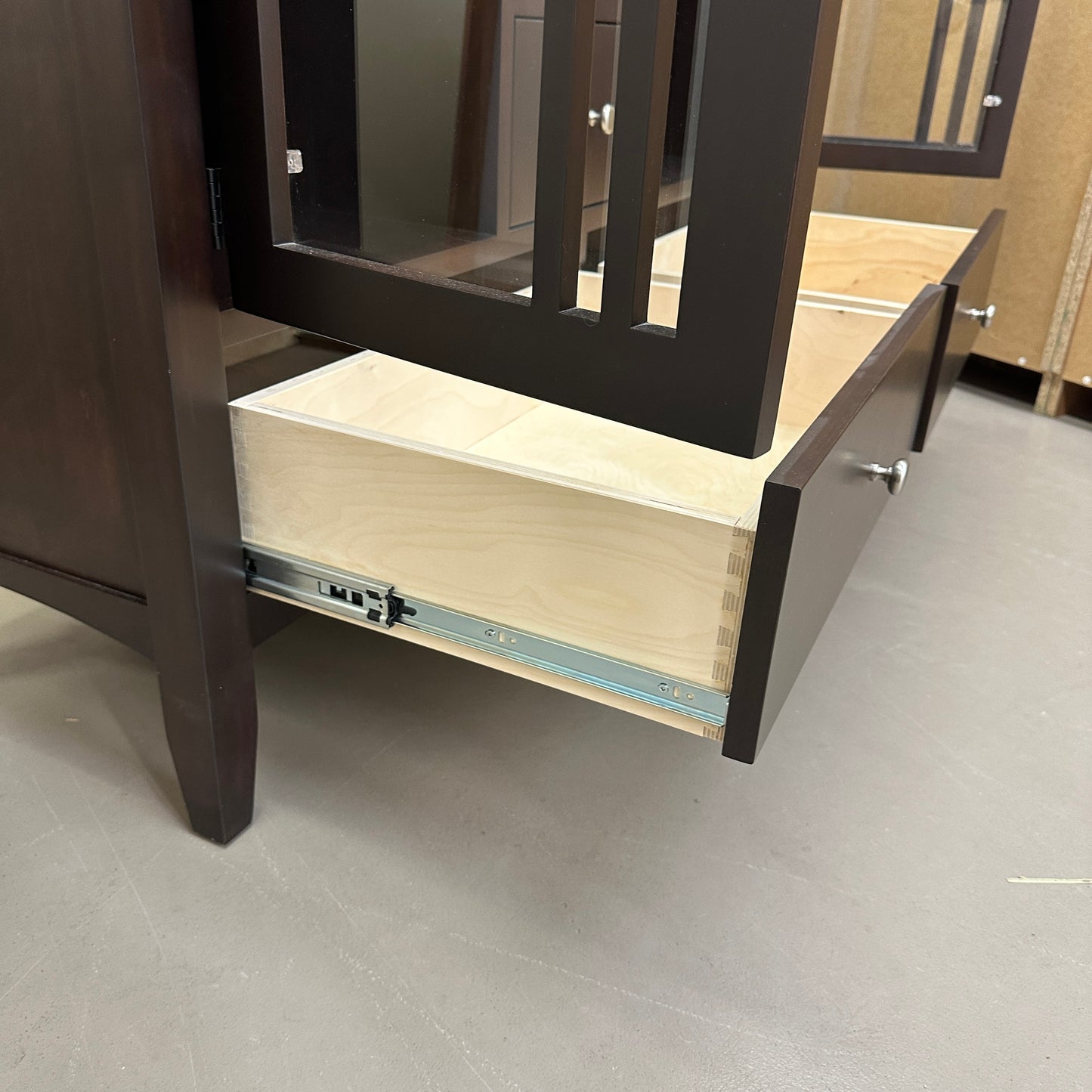Fusion Sideboard Winerack - Solid Wood