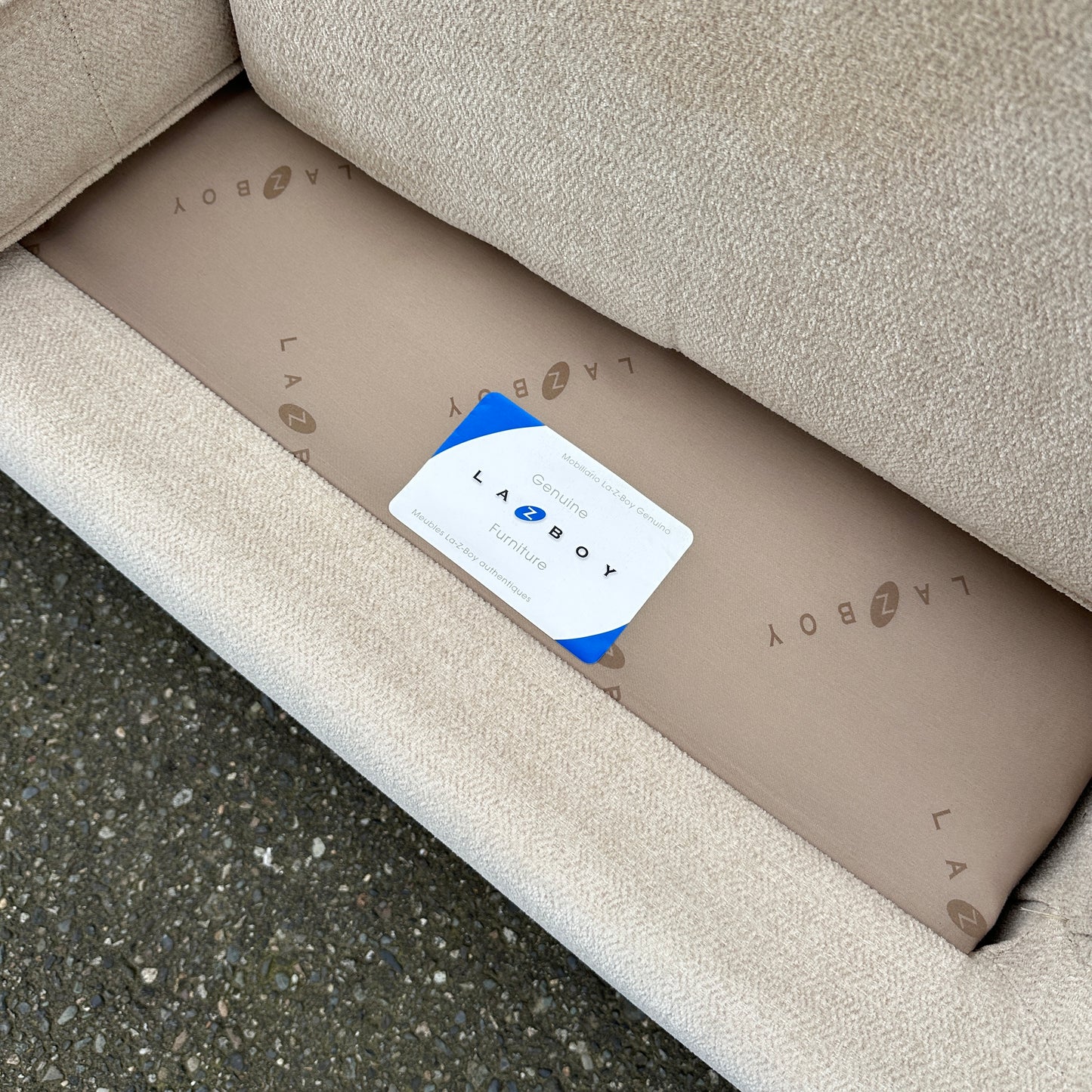 Genuine La-Z-Boy 3 Seats Couch