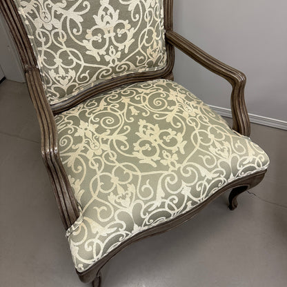 Louis XV Style Accent Arm Chairs (x2)