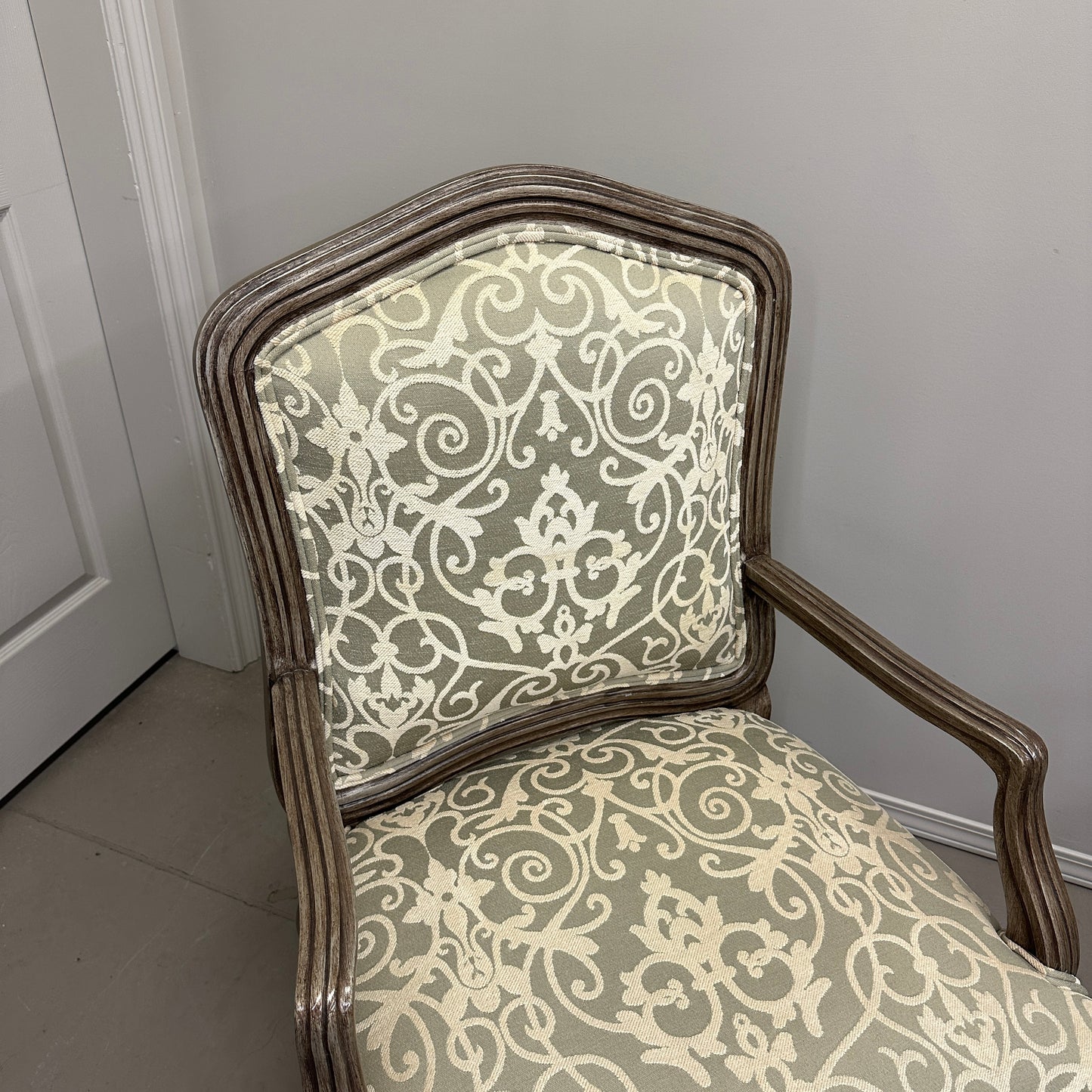 Louis XV Style Accent Arm Chairs (x2)