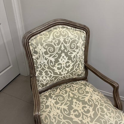 Louis XV Style Accent Arm Chairs (x2)