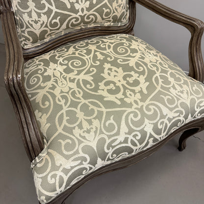 Louis XV Style Accent Arm Chairs (x2)