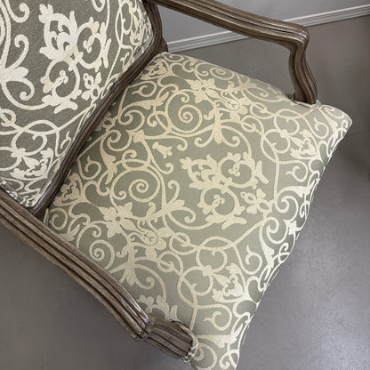 Louis XV Style Accent Arm Chairs (x2)