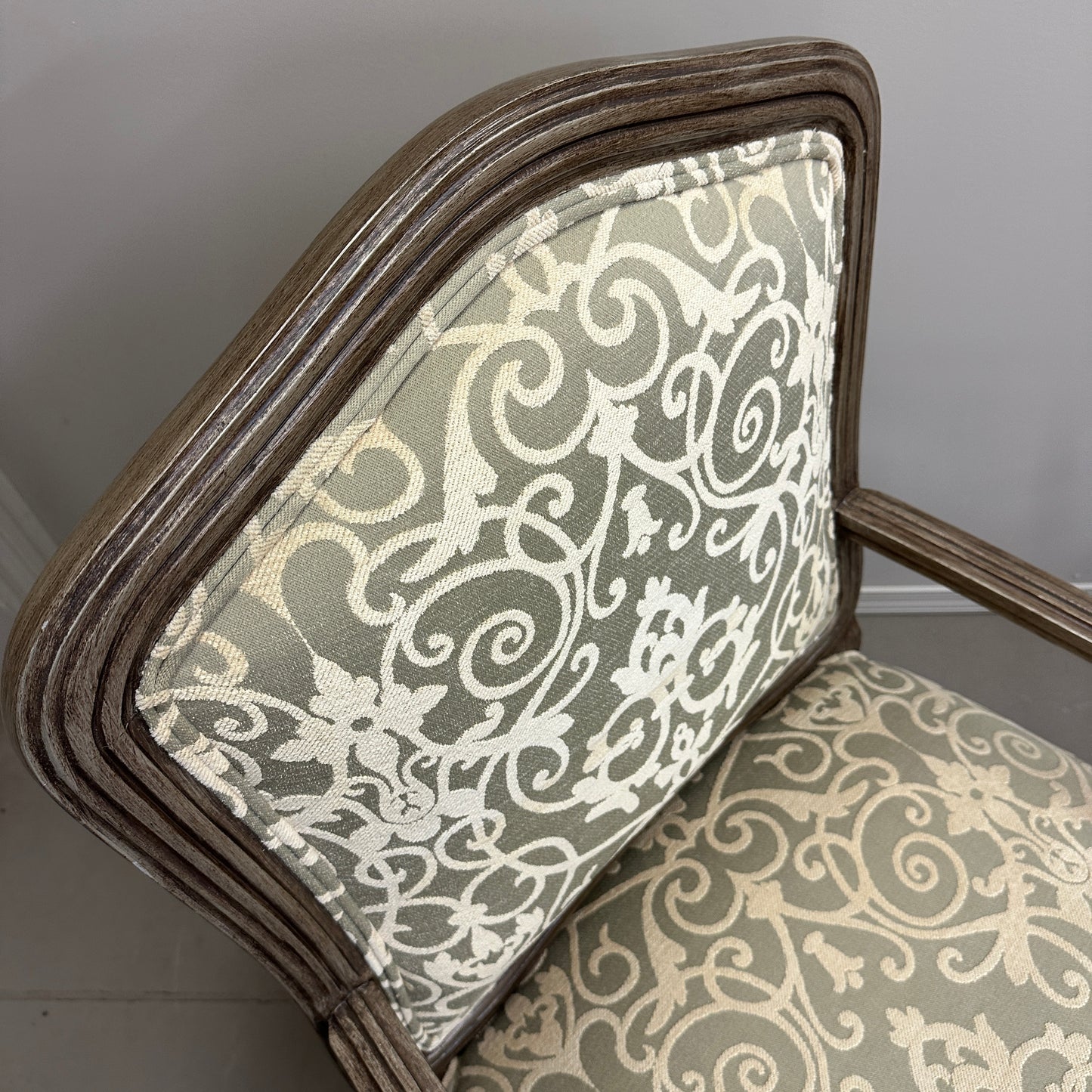 Louis XV Style Accent Arm Chairs (x2)