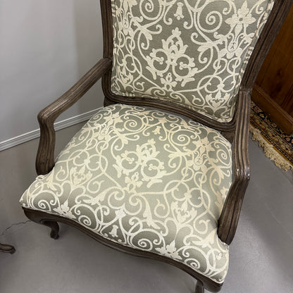 Louis XV Style Accent Arm Chairs (x2)