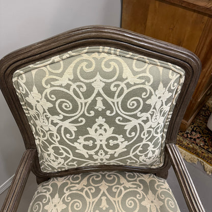 Louis XV Style Accent Arm Chairs (x2)